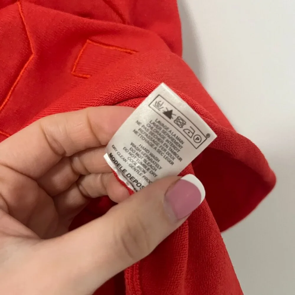 Bel Air Red Varsity Style Jersey Tank Size T2/Medium - Picture 3 of 6